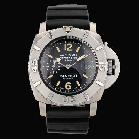 panerai submersible 2500m special edition|panerai submersible models.